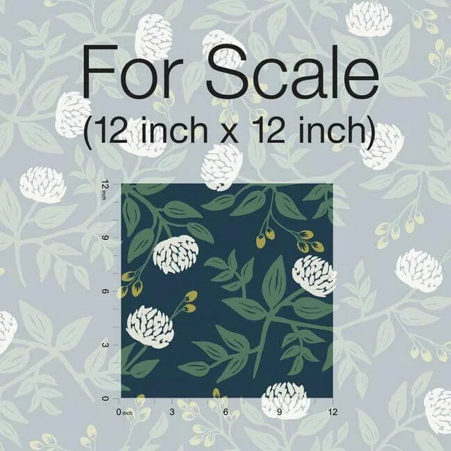 Rifle Paper Co. Peonies - Navy Wallpaper | Buy Online Rifle Paper Co. Peonies wallpaper, color Navy, SKU RI5149