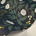 Rifle Paper Co. Peonies - Navy Wallpaper | Buy Online Rifle Paper Co. Peonies wallpaper, color Navy, SKU RI5149
