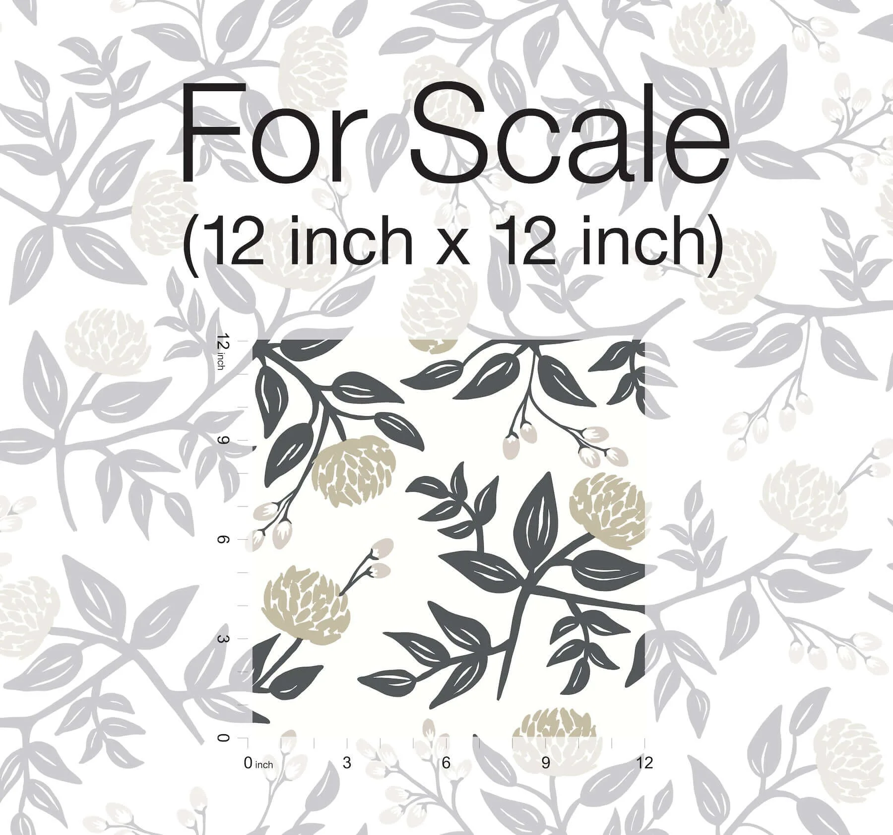 Rifle Paper Co. Peonies - White & Black Wallpaper | Buy Online Rifle Paper Co. Peonies wallpaper, color White & Black, SKU RI5150