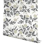 Rifle Paper Co. Peonies - White & Black Wallpaper | Buy Online Rifle Paper Co. Peonies wallpaper, color White & Black, SKU RI5150