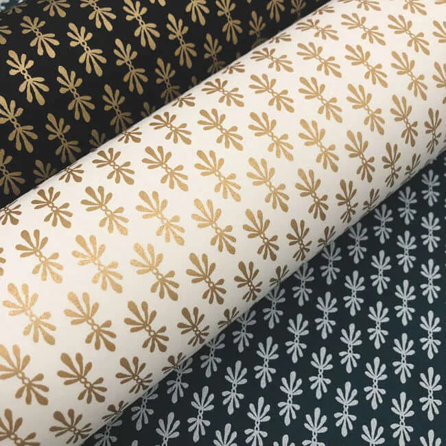 Rifle Paper Co. Petal - Blue Wallpaper | Buy Online Rifle Paper Co. Petal wallpaper, color Blue, SKU RP7366