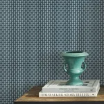 Rifle Paper Co. Petal - Blue Wallpaper | Buy Online Rifle Paper Co. Petal wallpaper, color Blue, SKU RP7366