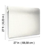 Rifle Paper Co. Petal wallpaper, color Off White, SKU RP7364