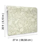 Rifle Paper Co. Pomegranate wallpaper, color Pistachio, SKU PSW1630RL