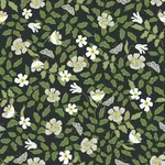Rifle Paper Co. Primrose - Off White & Black Wallpaper | Buy Online Rifle Paper Co. Primrose wallpaper, color Off White & Black, SKU PSW1315RL
