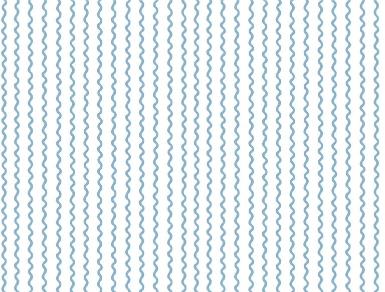 Rifle Paper Co. Rickrack wallpaper, color Blue, SKU RF7555