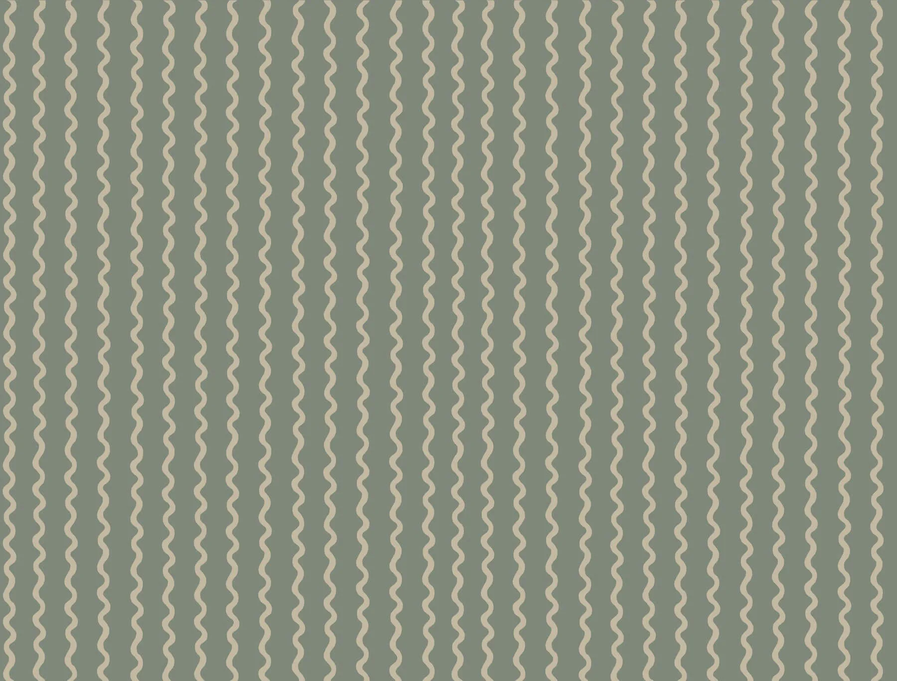 Rifle Paper Co. Rickrack wallpaper, color Moss, SKU RF7553