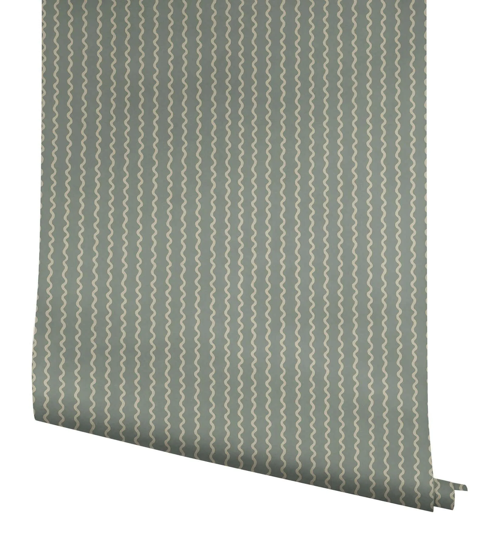 Rifle Paper Co. Rickrack wallpaper, color Moss, SKU RF7553