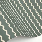 Rifle Paper Co. Rickrack wallpaper, color Moss, SKU RF7553