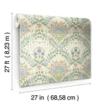 Rifle Paper Co. Bramble - Beige & Green Wallpaper | Buy Online Rifle Paper Co. Bramble wallpaper, color Beige & Green, SKU RP7321