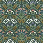 Rifle Paper Co. Bramble - Green & Gold Wallpaper | Buy Online Rifle Paper Co. Bramble wallpaper, color Green & Gold, SKU RP7322