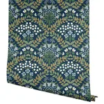 Rifle Paper Co. Bramble - Navy & Green Wallpaper | Buy Online Rifle Paper Co. Bramble wallpaper, color Navy & Green, SKU RP7324