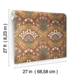 Rifle Paper Co. Bramble - Red & Green Wallpaper | Buy Online Rifle Paper Co. Bramble wallpaper, color Red & Green, SKU RP7320