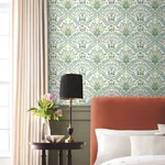 Rifle Paper Co. Bramble - White & Blue Wallpaper | Buy Online Rifle Paper Co. Bramble wallpaper, color White & Blue, SKU RP7323