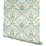 Rifle Paper Co. Bramble - White & Blue Wallpaper | Buy Online Rifle Paper Co. Bramble wallpaper, color White & Blue, SKU RP7323