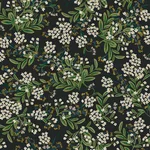 Rifle Paper Co. Cornflower - Black & Green Wallpaper | Buy Online Rifle Paper Co. Cornflower wallpaper, color Black & Green, SKU RP7384