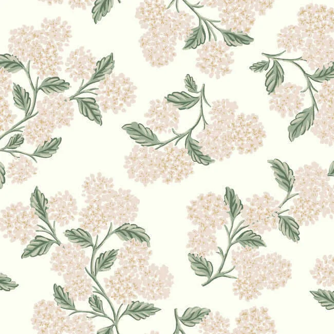 RP7393 | Hydrangea – Beige & Pink