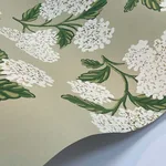 Rifle Paper Co. Hydrangea - Beige Wallpaper | Buy Online Rifle Paper Co. Hydrangea wallpaper, color Beige, SKU RP7394