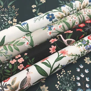 Rifle Paper Co. Luxembourg wallpaper, color White & Green, SKU RP7328