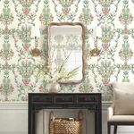 Rifle Paper Co. Luxembourg - White & Green Wallpaper | Buy Online Rifle Paper Co. Luxembourg wallpaper, color White & Green, SKU RP7328