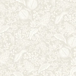 Rifle Paper Co. Pomegranate wallpaper, color Beige, SKU RP7388