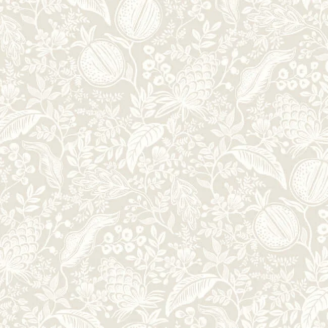 Rifle Paper Co. Pomegranate wallpaper, color Beige, SKU RP7388