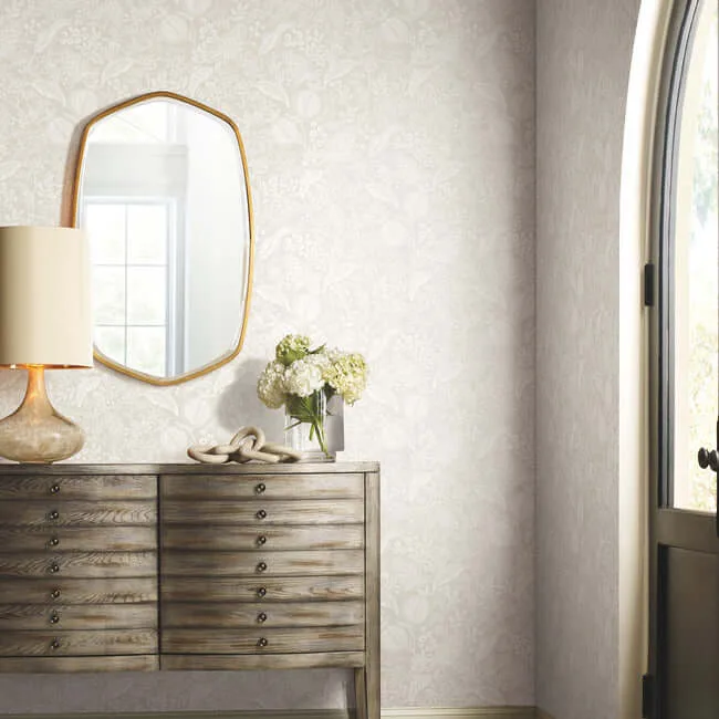 Rifle Paper Co. Pomegranate wallpaper, color Beige, SKU RP7388