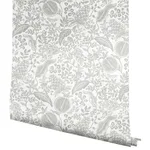 Rifle Paper Co. Pomegranate - White & Black Wallpaper | Buy Online Rifle Paper Co. Pomegranate wallpaper, color White & Black, SKU RP7387