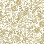 Rifle Paper Co. Pomegranate - White Wallpaper | Buy Online Rifle Paper Co. Pomegranate wallpaper, color White, SKU RP7391