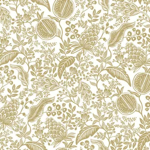 Rifle Paper Co. Pomegranate wallpaper, color White, SKU RP7391