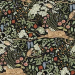 Rifle Paper Co. Safari - Black Wallpaper | Buy Online Rifle Paper Co. Safari wallpaper, color Black, SKU PSW1680RL