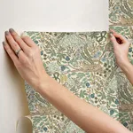 Rifle Paper Co. Safari - Cream Wallpaper | Buy Online Rifle Paper Co. Safari wallpaper, color Cream, SKU PSW1681RL