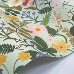 Rifle Paper Co. Strawberry Fields - Green & Pink Wallpaper | Buy Online Rifle Paper Co. Strawberry Fields wallpaper, color Green & Pink, SKU RP7356