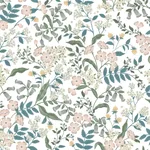 Rifle Paper Co. Sweetbrier - Blush Wallpaper | Buy Online Rifle Paper Co. Sweetbrier wallpaper, color Blush, SKU PSW1543RL