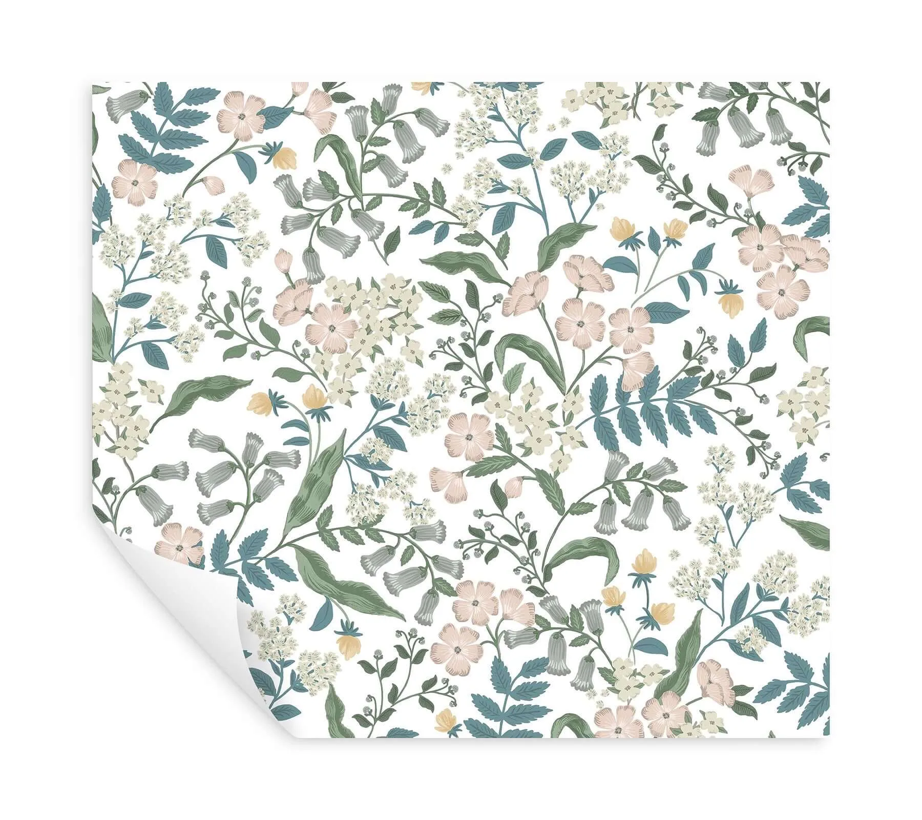 Rifle Paper Co. Sweetbrier - Blush Wallpaper | Buy Online Rifle Paper Co. Sweetbrier wallpaper, color Blush, SKU PSW1543RL