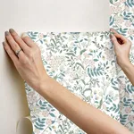 Rifle Paper Co. Sweetbrier - Blush Wallpaper | Buy Online Rifle Paper Co. Sweetbrier wallpaper, color Blush, SKU PSW1543RL