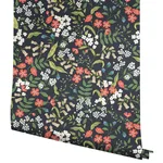 Rifle Paper Co. Sweetbrier - Black Wallpaper | Buy Online Rifle Paper Co. Sweetbrier wallpaper, color Black, SKU PSW1549RL