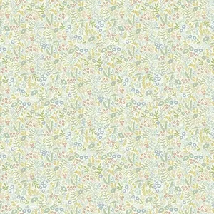 Rifle Paper Co. Tapestry wallpaper, color Light Mustard, SKU RI5127