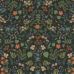 Rifle Paper Co. Wildwood - Black Wallpaper | Buy Online Rifle Paper Co. Wildwood wallpaper, color Black, SKU RI5158
