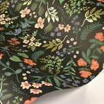 Rifle Paper Co. Wildwood - Black Wallpaper | Buy Online Rifle Paper Co. Wildwood wallpaper, color Black, SKU RI5158