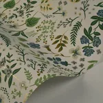 Rifle Paper Co. Wildwood wallpaper, color Blue & Green, SKU RI5155