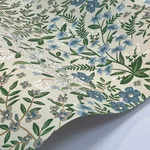 Rifle Paper Co. Wildwood Garden wallpaper, color Beige & Green, SKU RP7375