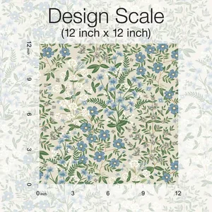 Rifle Paper Co. Wildwood Garden wallpaper, color Beige & Green, SKU RP7375