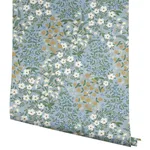 Rifle Paper Co. Wildwood Garden - Blue & White Wallpaper | Buy Online Rifle Paper Co. Wildwood Garden wallpaper, color Blue & White, SKU RP7379