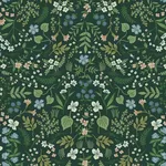 Rifle Paper Co. Wildwood - Hunter Green Wallpaper | Buy Online Rifle Paper Co. Wildwood wallpaper, color Hunter Green, SKU RI5156