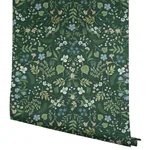 Rifle Paper Co. Wildwood - Hunter Green Wallpaper | Buy Online Rifle Paper Co. Wildwood wallpaper, color Hunter Green, SKU RI5156