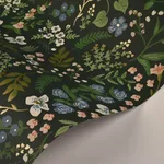 Rifle Paper Co. Wildwood - Hunter Green Wallpaper | Buy Online Rifle Paper Co. Wildwood wallpaper, color Hunter Green, SKU RI5156