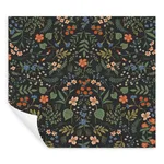 Rifle Paper Co. Wildwood - Black Wallpaper | Buy Online Rifle Paper Co. Wildwood wallpaper, color Black, SKU PSW1623RL