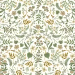 Rifle Paper Co. Wildwood - Linen Wallpaper | Buy Online Rifle Paper Co. Wildwood wallpaper, color Linen, SKU PSW1625RL