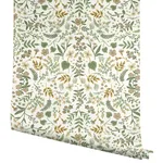 Rifle Paper Co. Wildwood - Linen Wallpaper | Buy Online Rifle Paper Co. Wildwood wallpaper, color Linen, SKU PSW1625RL